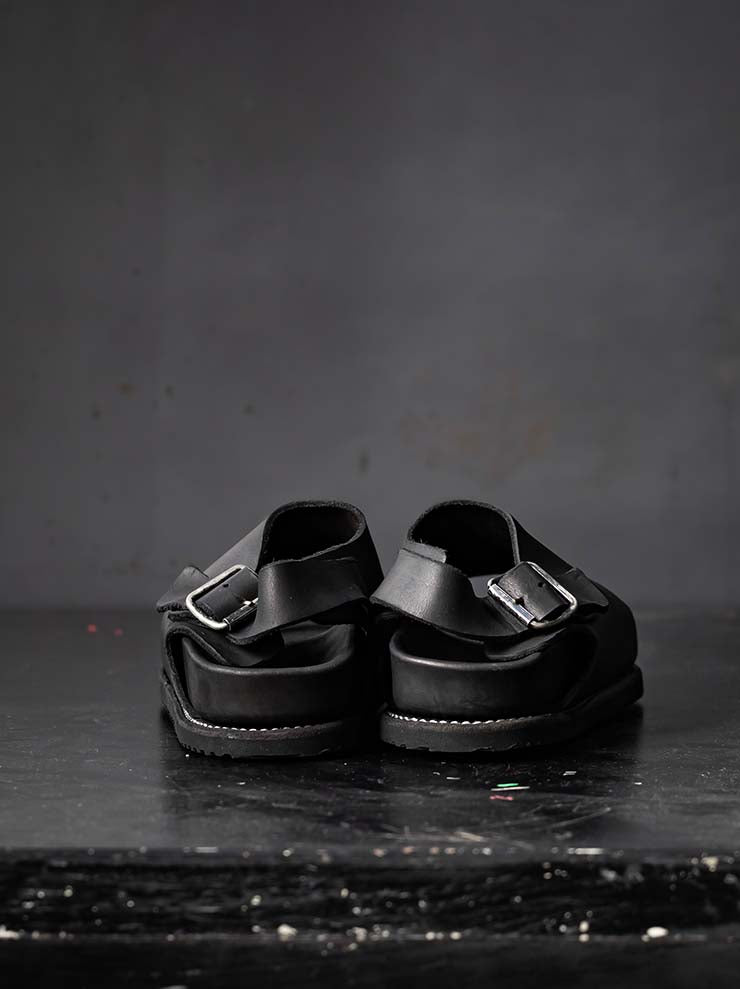 GUIDI<br>WOMENS オープントゥースリングバックサンダル BRK11 BLKT / CALF BACK SIDE FULL GRAIN