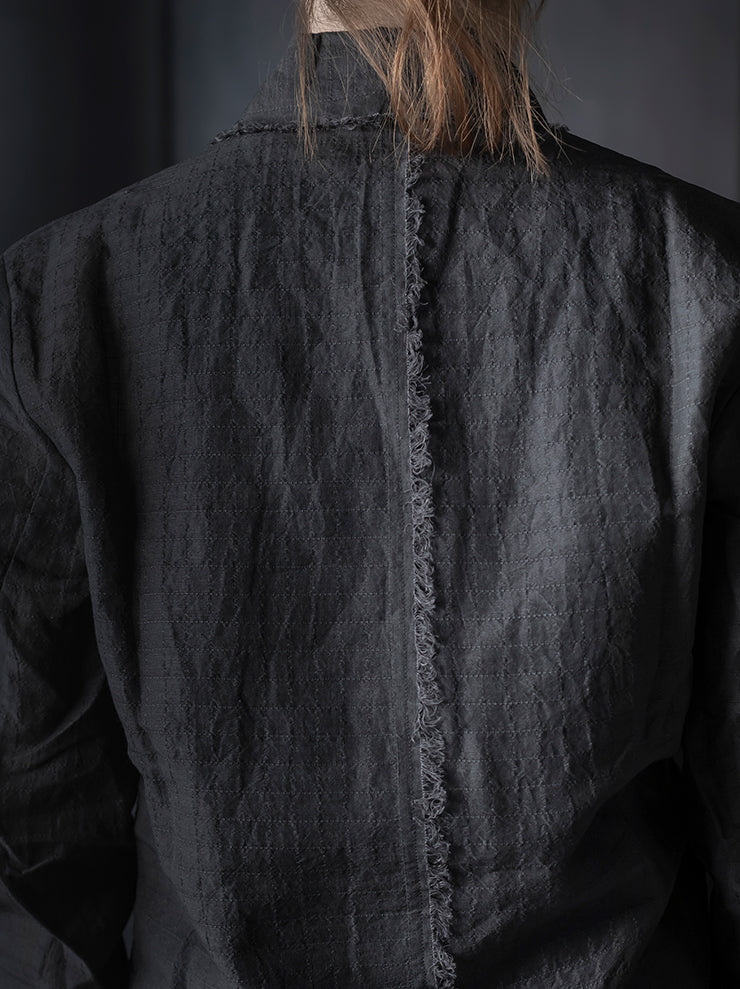 K'ANG<br>UNISEX MIDFIT SHIRTS / DARK GREY