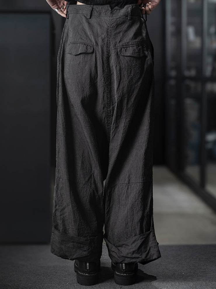 RUNDHOLZ<br> WOMENS PANTS / black stripe