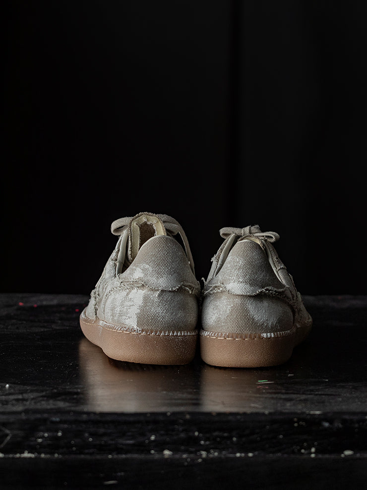 HIDNANDER<br>MENS ローカットスニーカー / White Covered