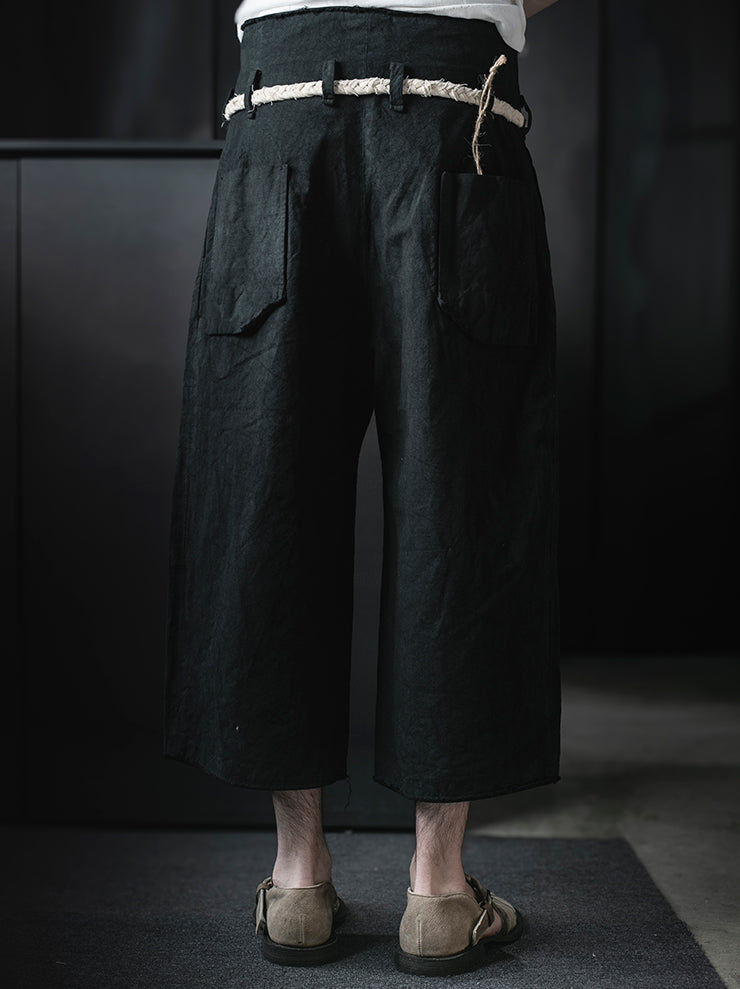 MONAD<br>Nakamura Shorts / Handdyed GreyNakamura-Shorts