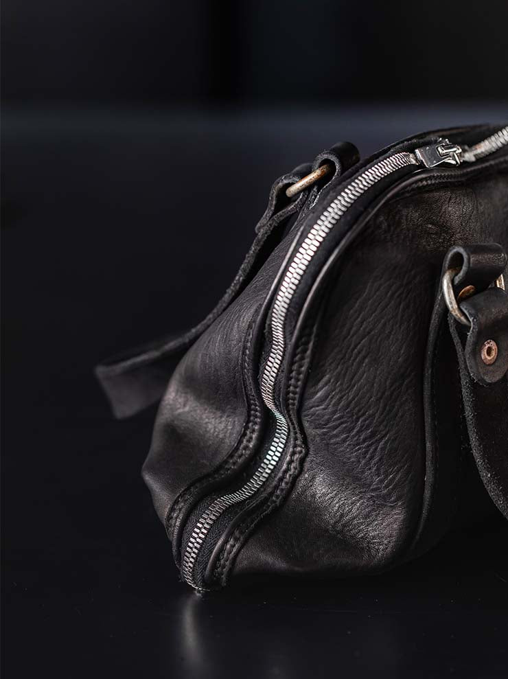 GUIDI<br> Extra Small Handle Bag GB00 BLKT / SOFT HORSE