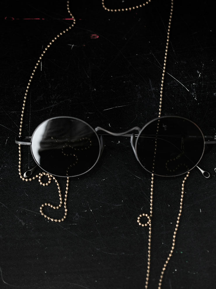 RIGARDS × UMA WANG<br>TITANIUM フレームサングラス / DARK BRONZE ANTIQUE / RG00UW14