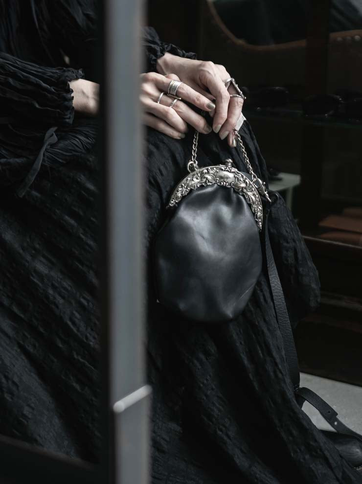 MDK – MIRANDA KALOUDIS <br>ANFALD BAG C / BLACK - Exclusively made for 24TH OF AUGUST