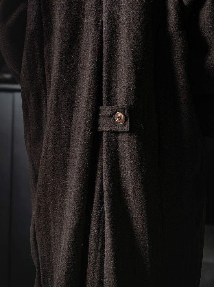 GATHERING<br>UNISEX FARMER COAT / BROWN