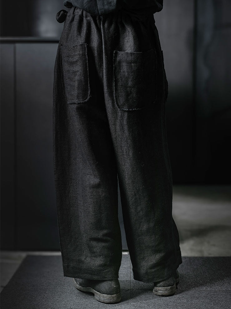 GATHERING<br>UNISEX SHEPHERD PANT / INDIGO BLACK