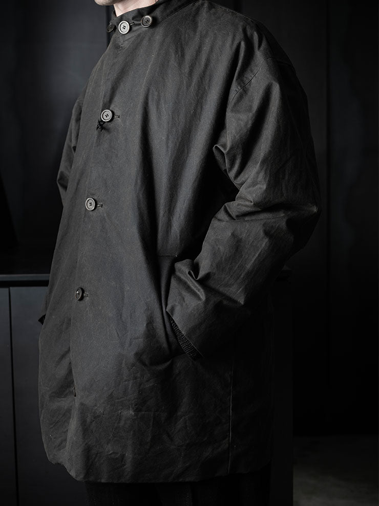 toward(s)<br />WAXED COTTON TYPEWRITER PARKA / DARK BROWN