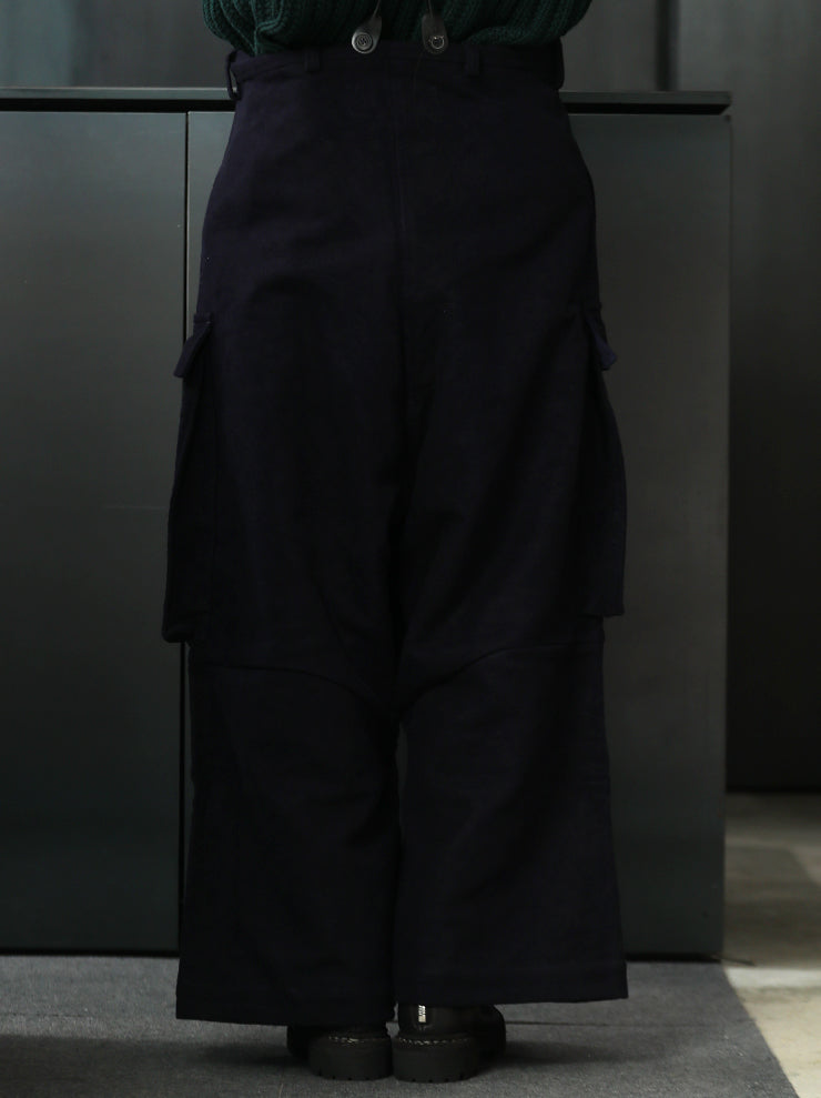 RUNDHOLZ DIP<br> WOMENS Work Sarouel Pants / GRAPE