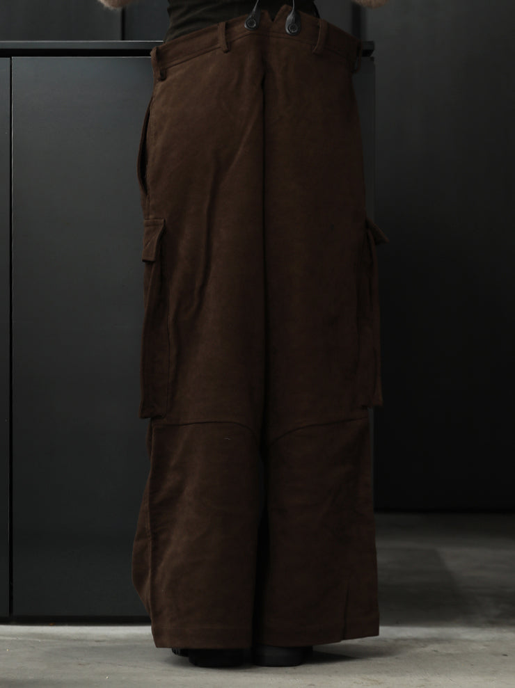 RUNDHOLZ DIP<br> WOMENS Work Sarouel Pants / KHAKI