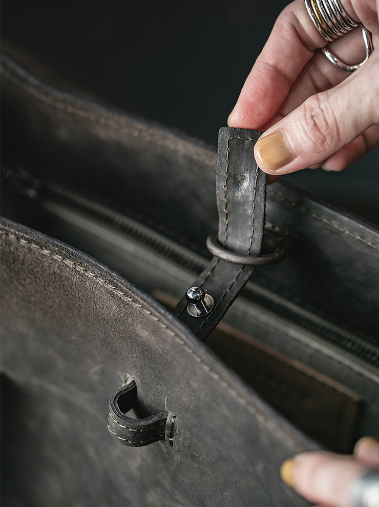 tagliovivo<br> Doctor Bag L CULATTA REVERSE / GRAPHITE