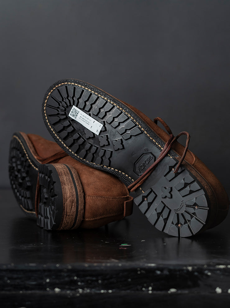 GUIDI & ROSELLINI<br>MENS クラシックダービーシューズ MOROSINO_OLD AT / VACCHETTA REVERSE