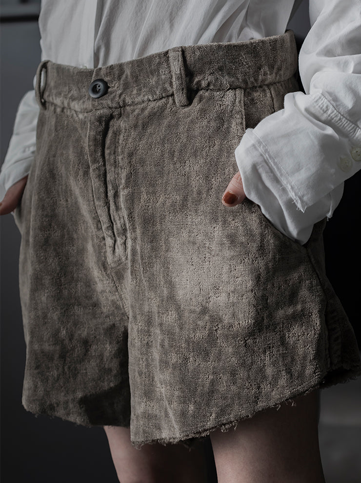 TOTUM<br>WOMENS ローヘムショーツ / Dune