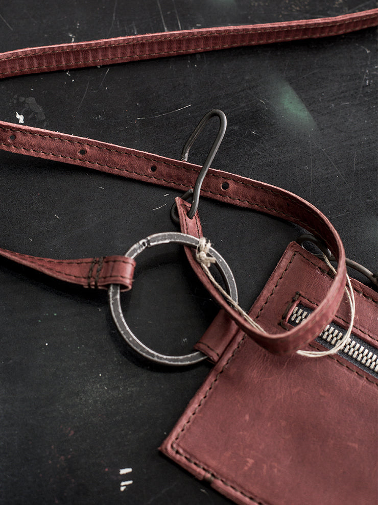 tagliovivo<br> ring card holder MATTONE