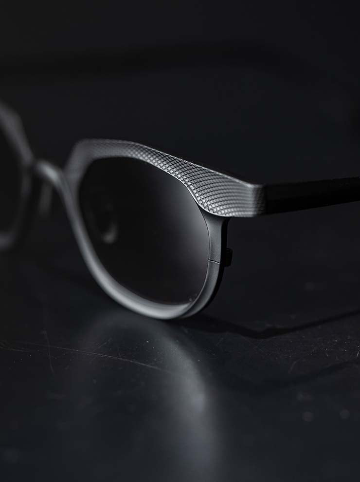 RIGARDS<br/>TITANIUM フレームサングラス / BLACK / RG1002TI