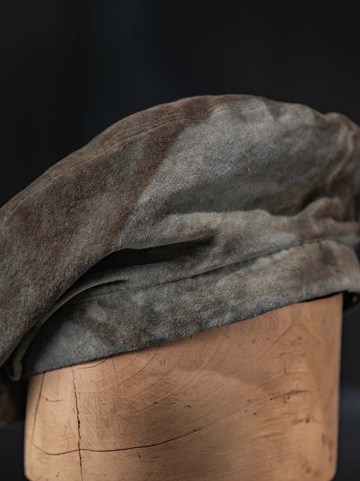 HORISAKI<br> ONE OF A KIND COLLECTION Cotton Beret OOAK24 NO.10 / MULTI