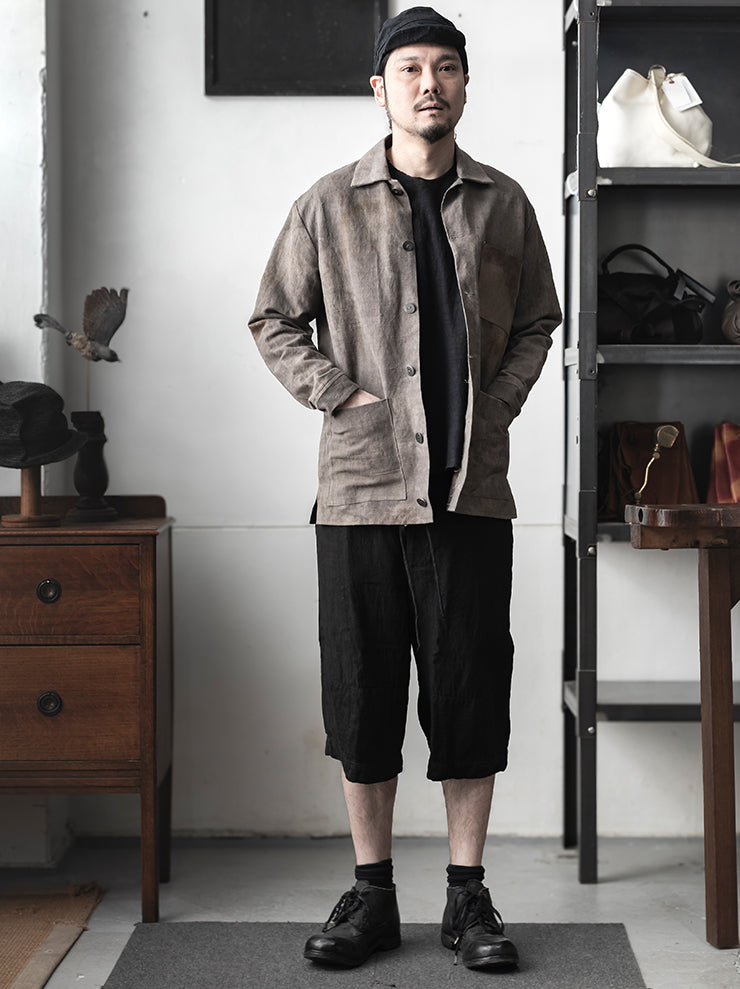 ATELIER SUPPAN<br />MENS リネンショーツ