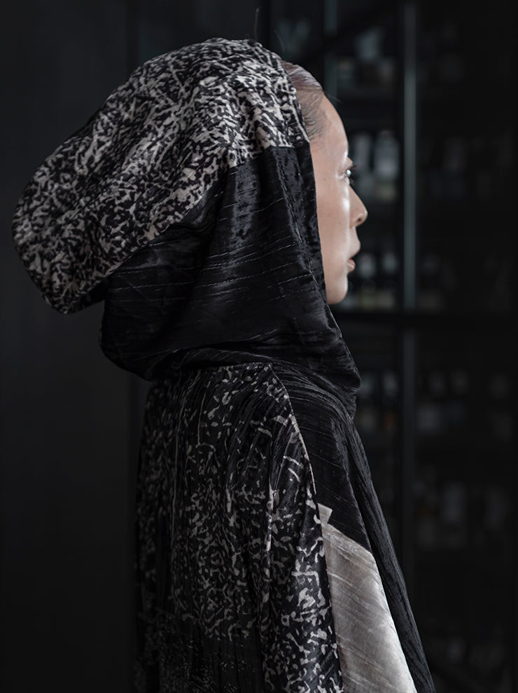BARBARA BOLOGNA<br> WOMENS PRINTED BASIC HOODIE ZIP JACKET