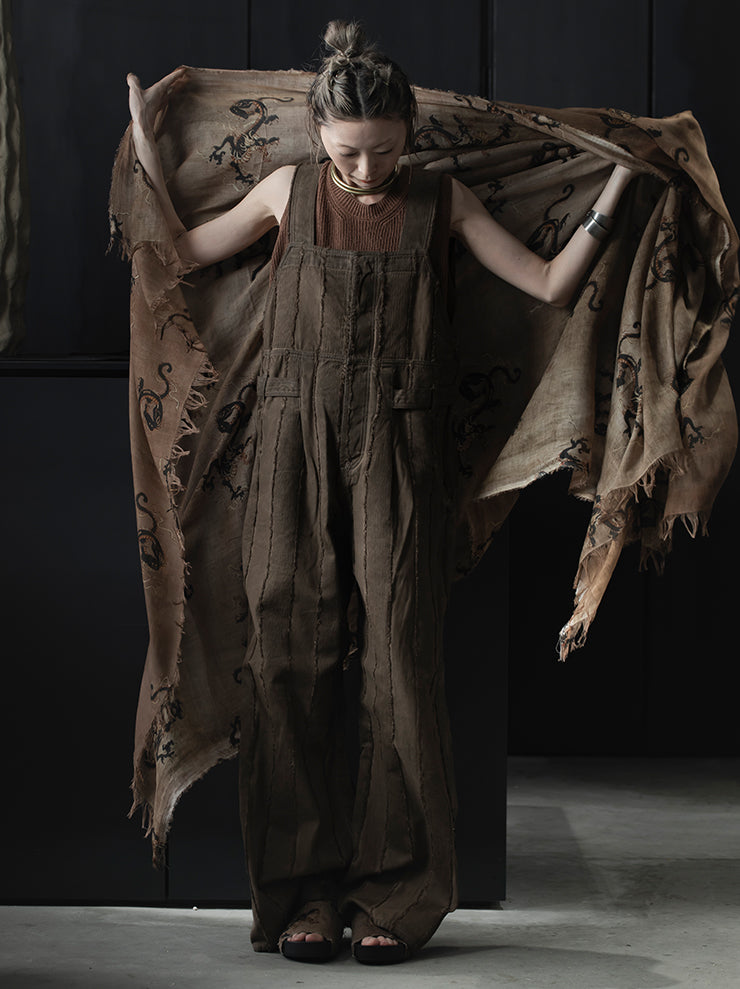 UMA WANG<br> WOMENS Overalls / BROWN