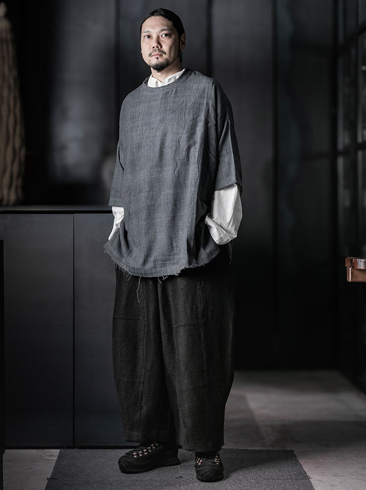 GATHERING<br>UNISEX BEEKEEPER SHIRT / BLACK BLUE