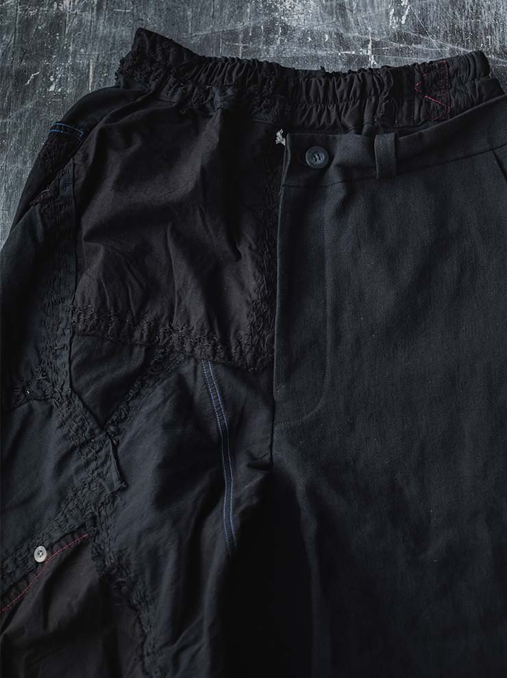 By Walid<br> MENS Davis Trousers / BLACK M