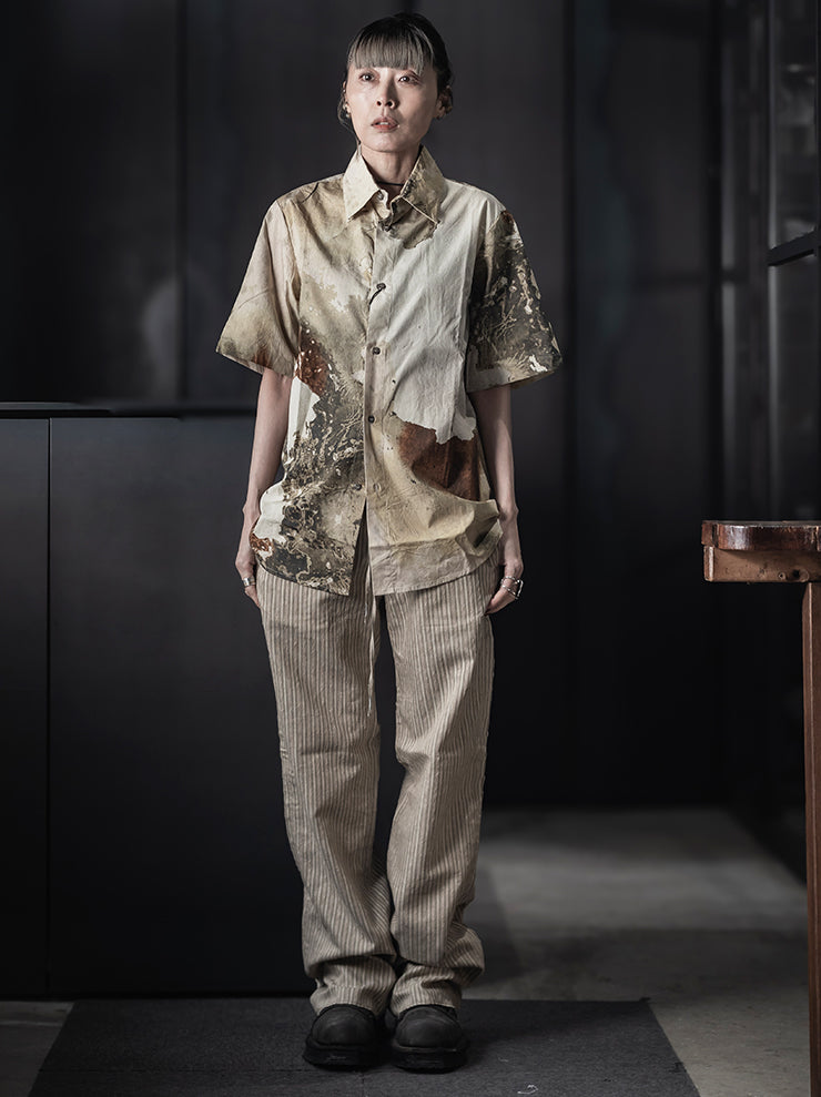 K’ANG <br>Unisex relaxed-fit short sleeve shirt / SUNBURN