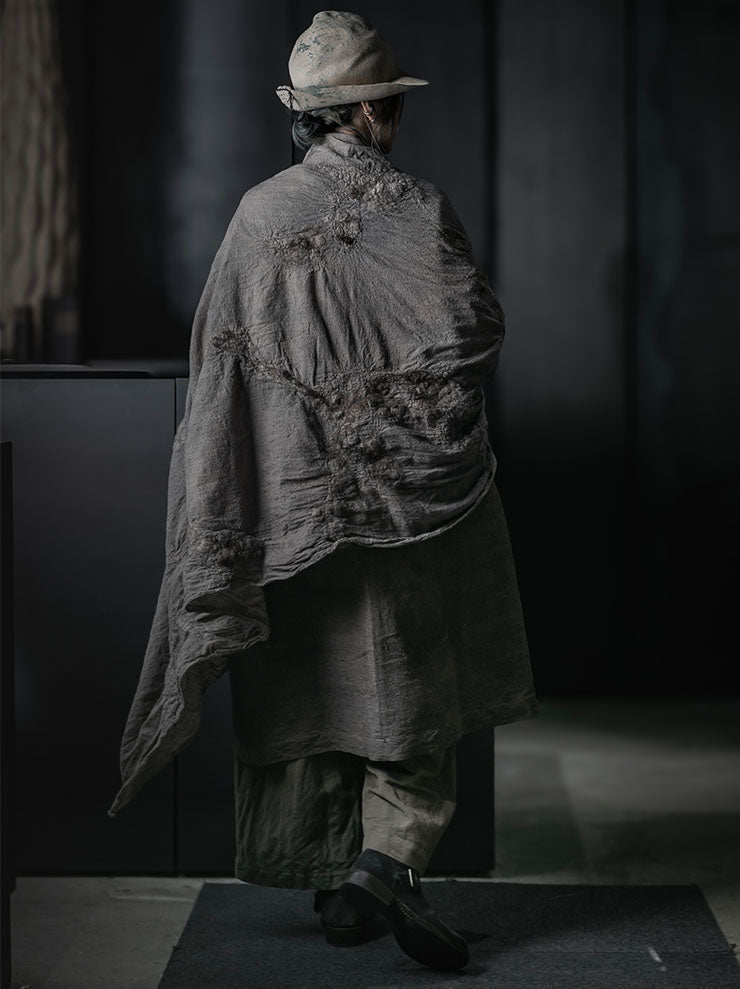 BIEK VERSTAPPEN<br> Felted wool scarf