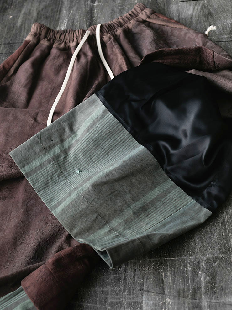 By Walid<br>MENS MCLAREN TROUSER / BROWN / SIZE L