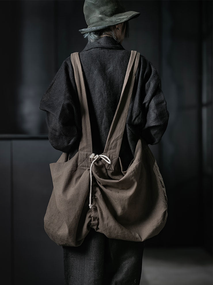 GATHERING<br>DOUBLE BAG / KHAKI GREEN