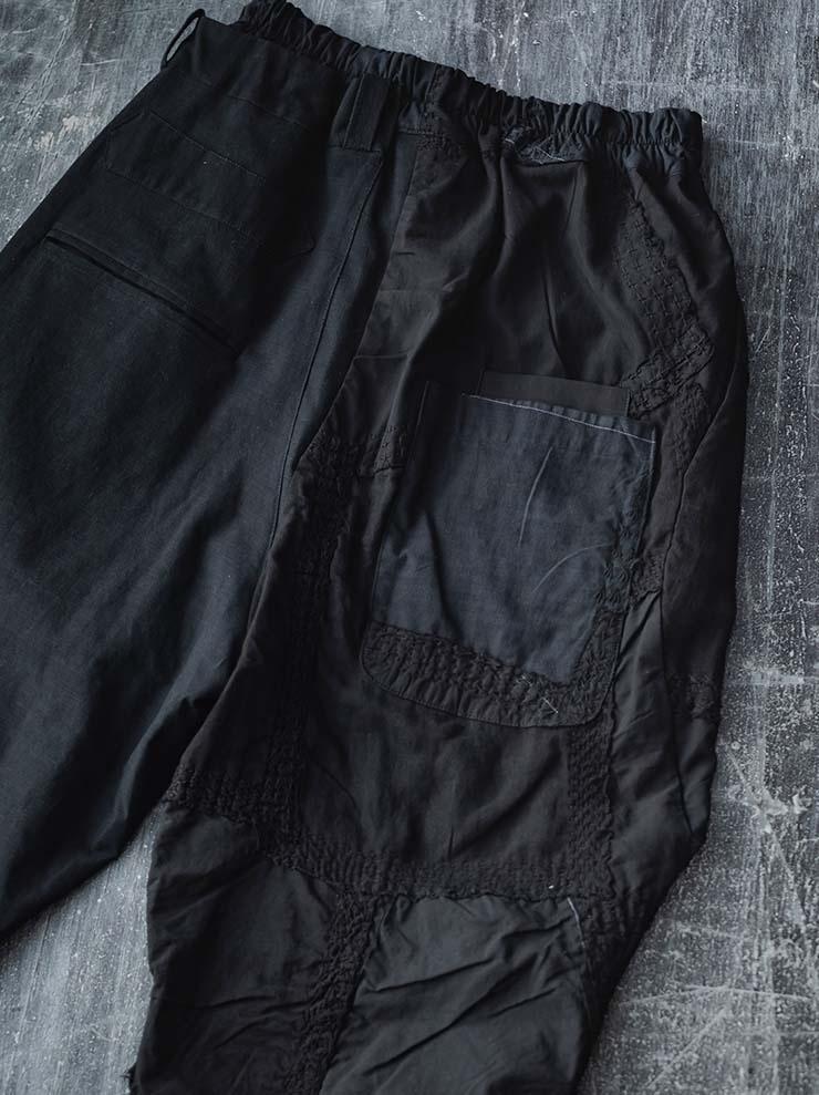 By Walid<br>MENS デイヴィストラウザー / BLACK L