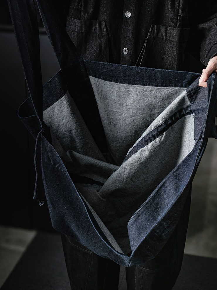 GATHERING<br>DOUBLE BAG / INDIGO