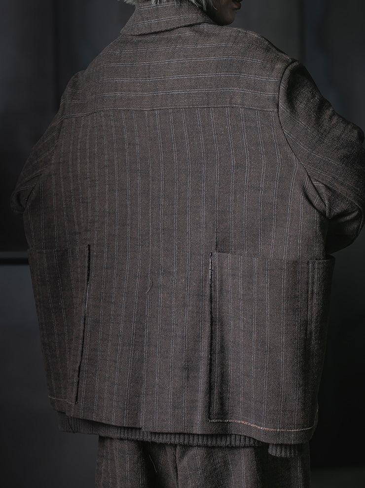 WRIGHT + DOYLE<br>UNISEX ATHIR JACKET / BARK