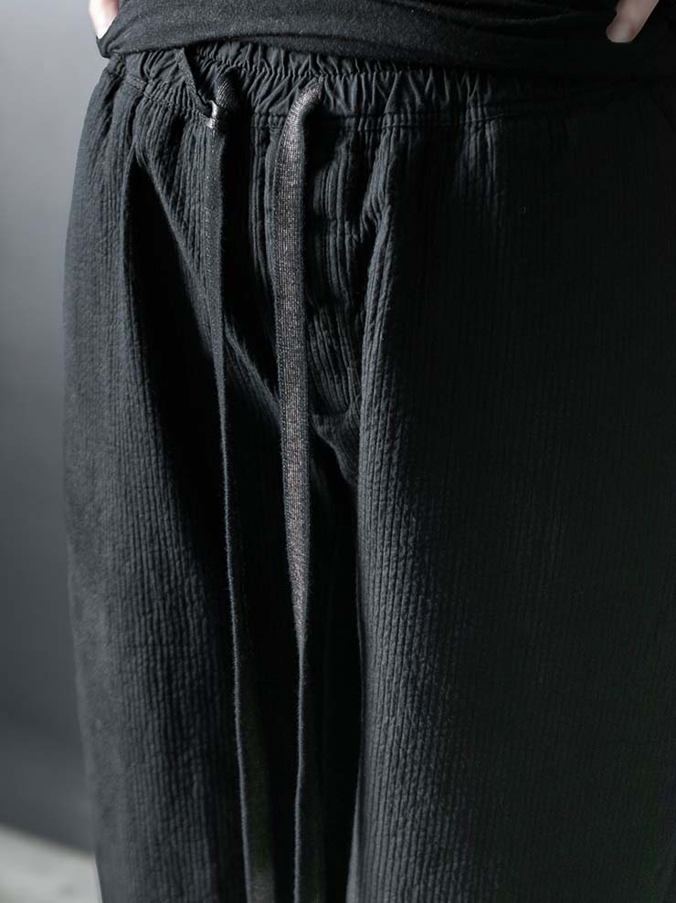 69 by ISAAC SELLAM <br>MENS Striped Cargo Trousers / NOIR