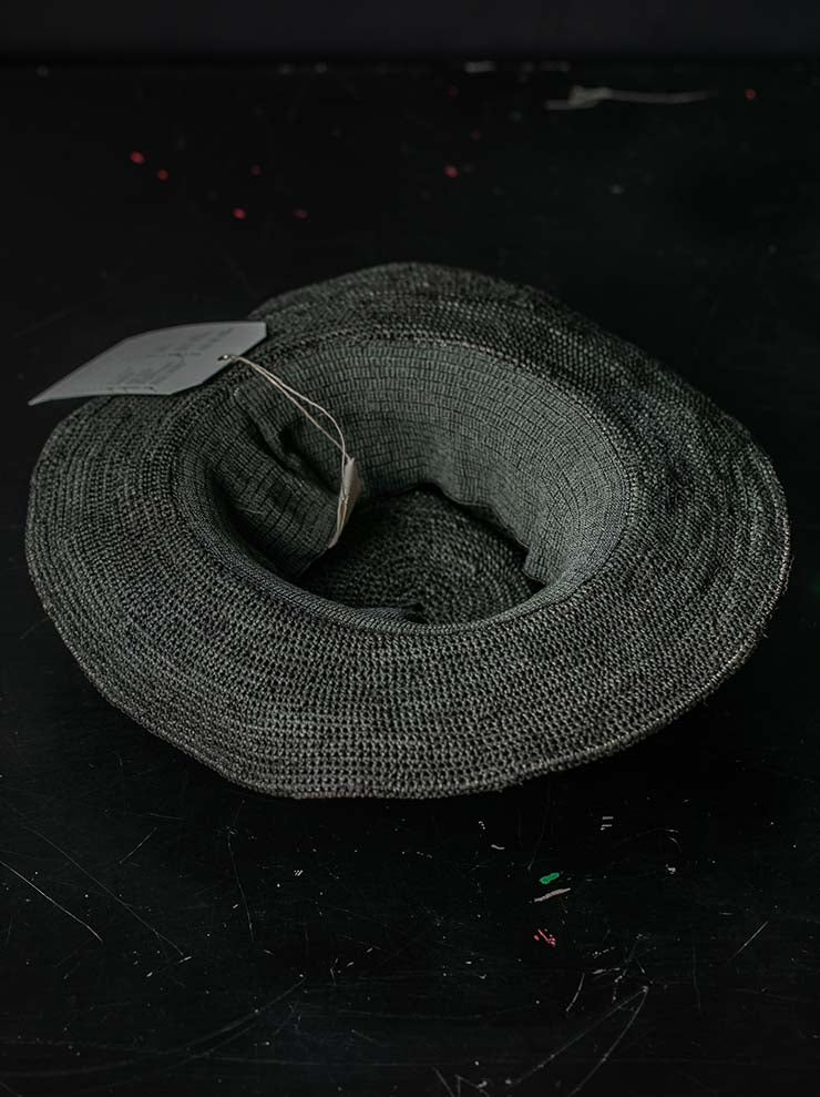 HORISAKI<br>Toquilla Straw Hat SHSOFI - ss26 / GREY