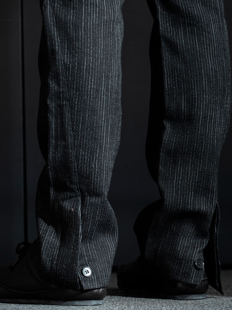 K'ANG<br> MENS MID-FIT LAYER-VENT TROUSER / BLACK