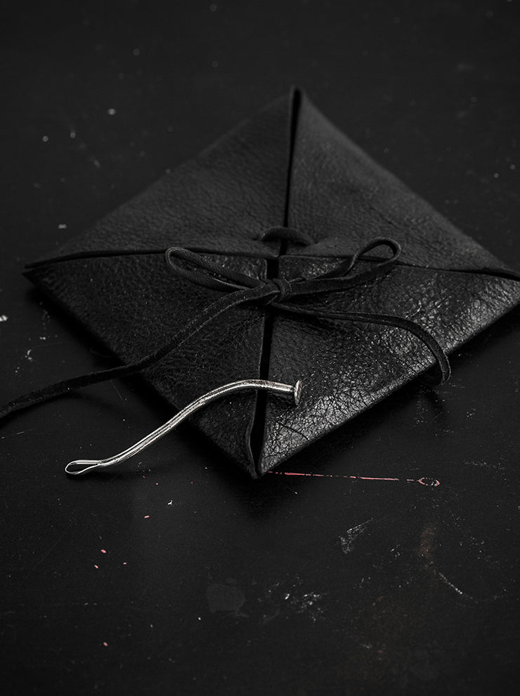 GUIDI<br> Silver big nail charm G-CI07 NTR