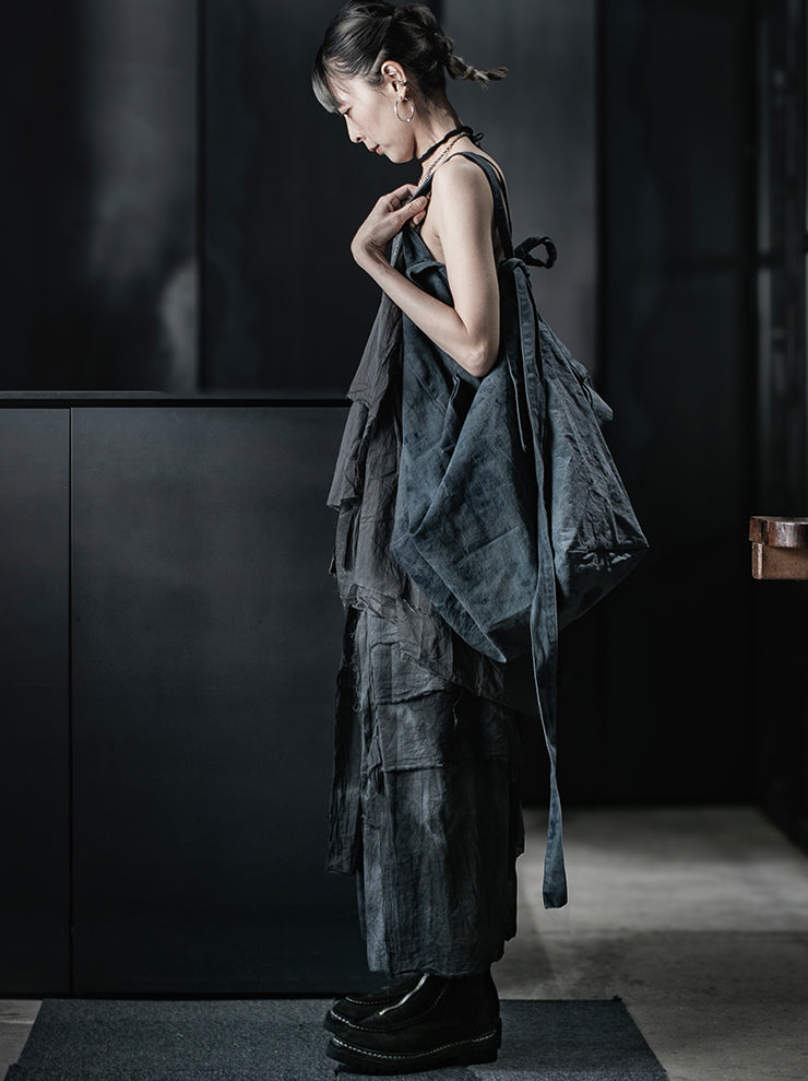 ATELIER SUPPAN<br>Large bag with loops and attached / E26-29