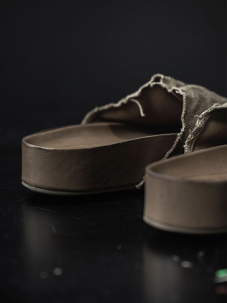 UMA WANG <br>MENS サンダル / TAN