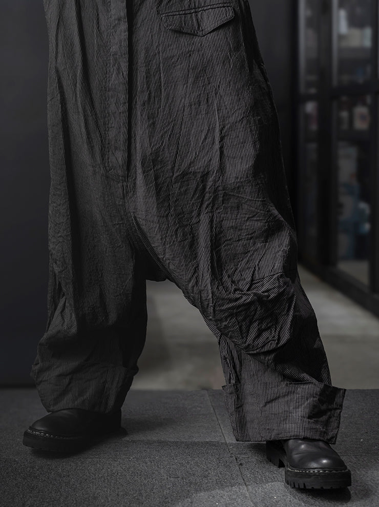 RUNDHOLZ<br> WOMENS PANTS / black stripe