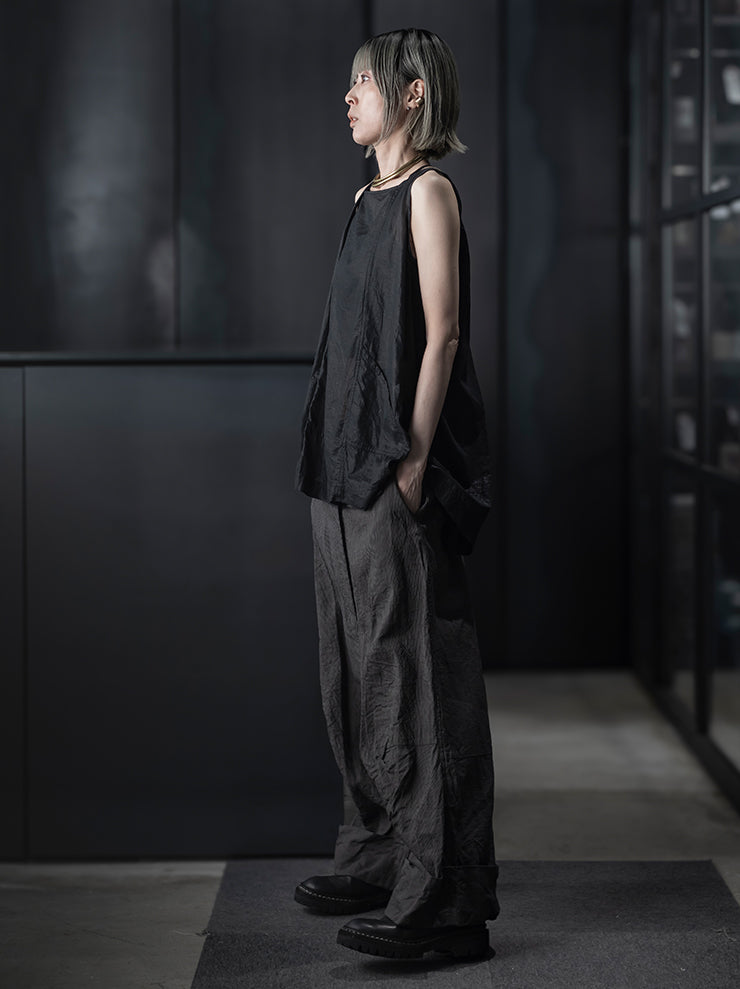 RUNDHOLZ<br>WOMENS コットンタンクトップ / black