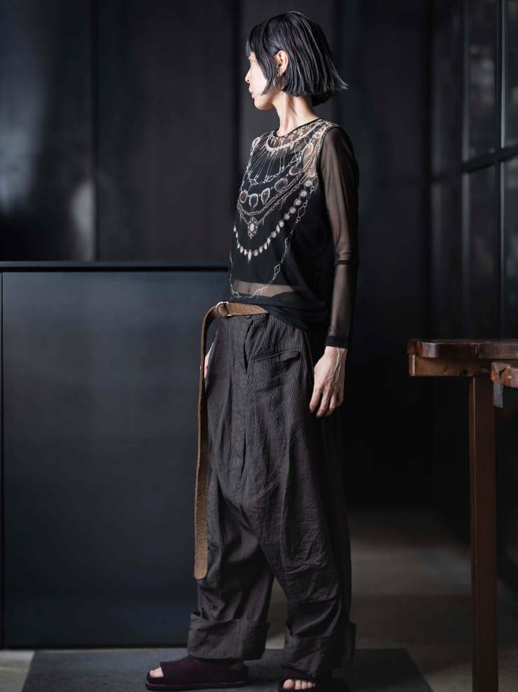 IA LONDON<br> WOMENS FITTED TOP / HANCOCKS