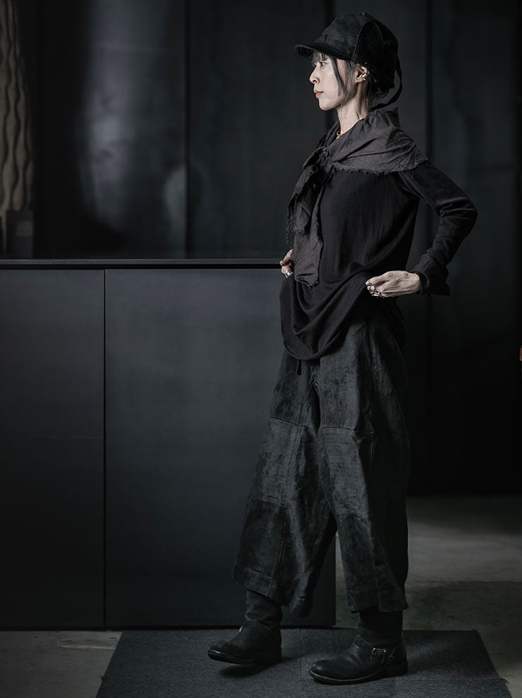 ATELIER SUPPAN<br>UNISEX HEAVY HEMP TROUSERS / W26-44