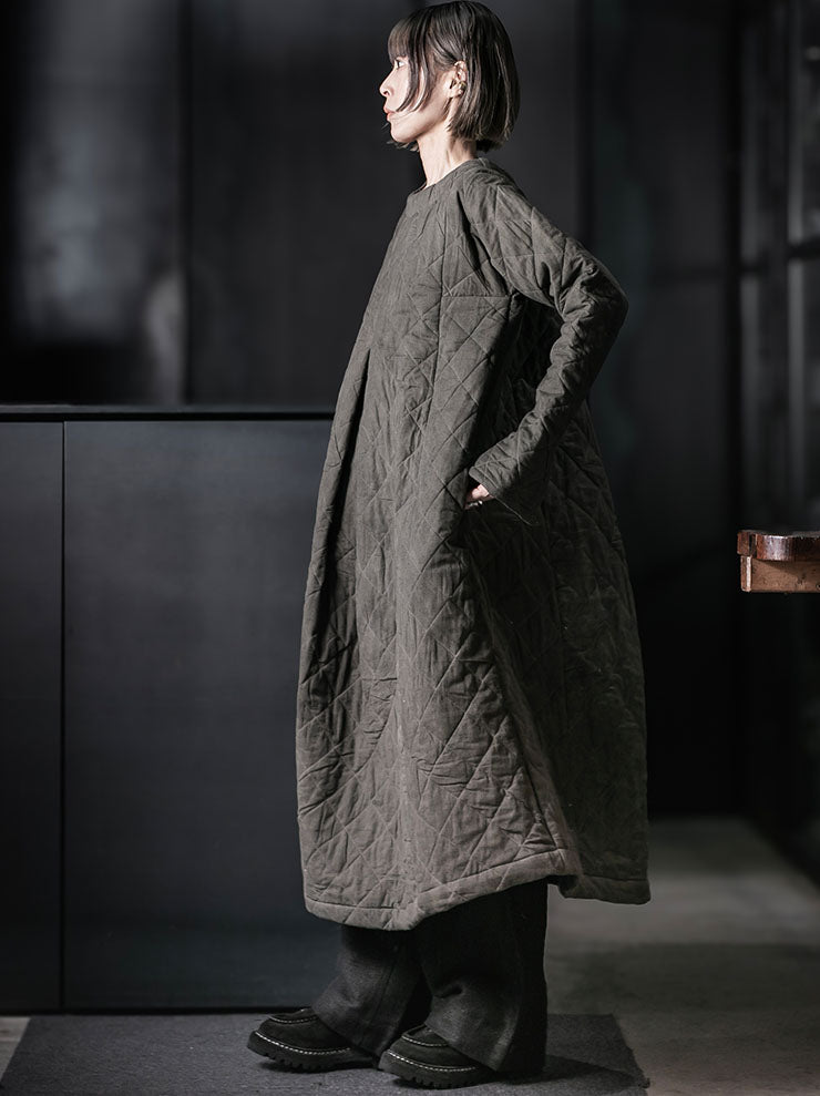 GATHERING<br>WOMENS SAILOR DRESS / GREY