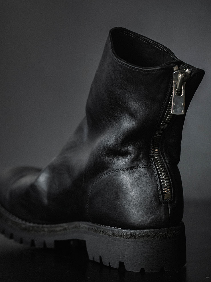 GUIDI<br>MENS バックジップブーツ 796V BLKT / HORSE FULL GRAIN