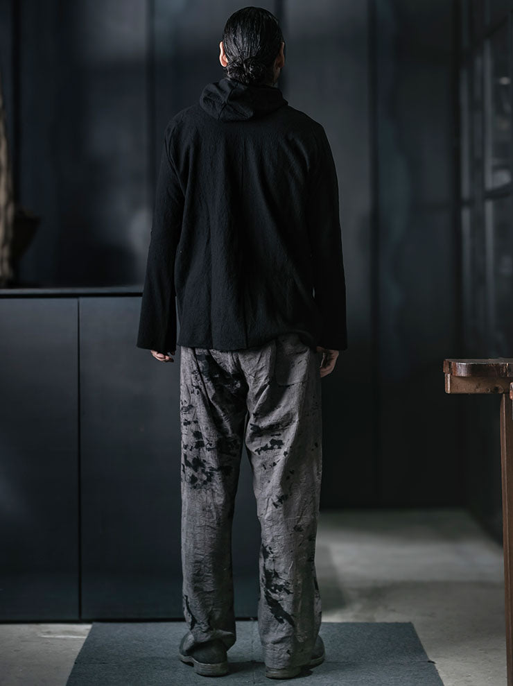 ATELIER SUPPAN<br>MENS HOODED SWEATER / W26-20