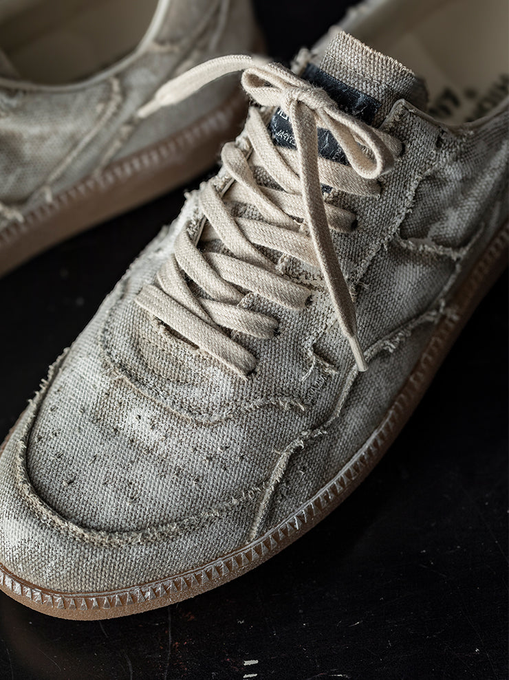 HIDNANDER<br>MENS ローカットスニーカー / White Covered