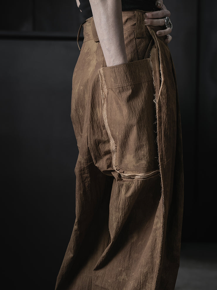 COMMUNS<br>WOMENS TROUSERS / Caramel Dyeing