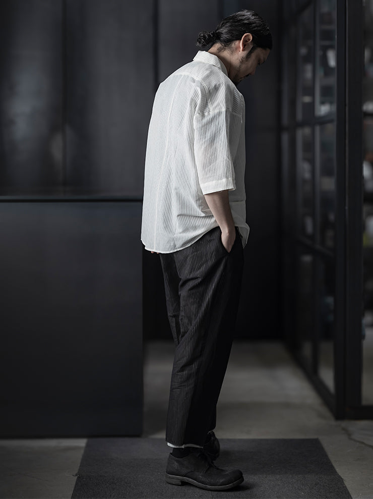 individual sentiments<br> UNISEX bowling shirt / WHITE
