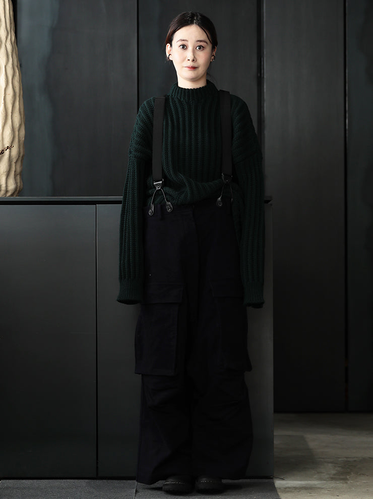 RUNDHOLZ DIP<br> WOMENS Work Sarouel Pants / GRAPE