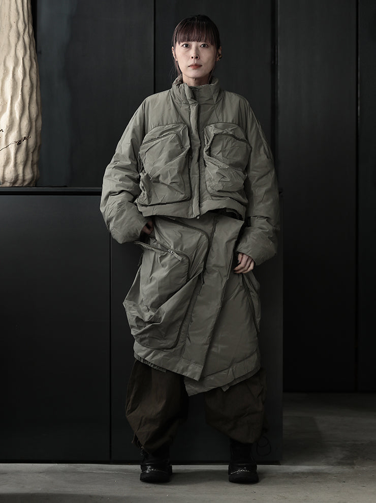 RUNDHOLZ DIP<br> WOMENS Down Skirt / SCHILF