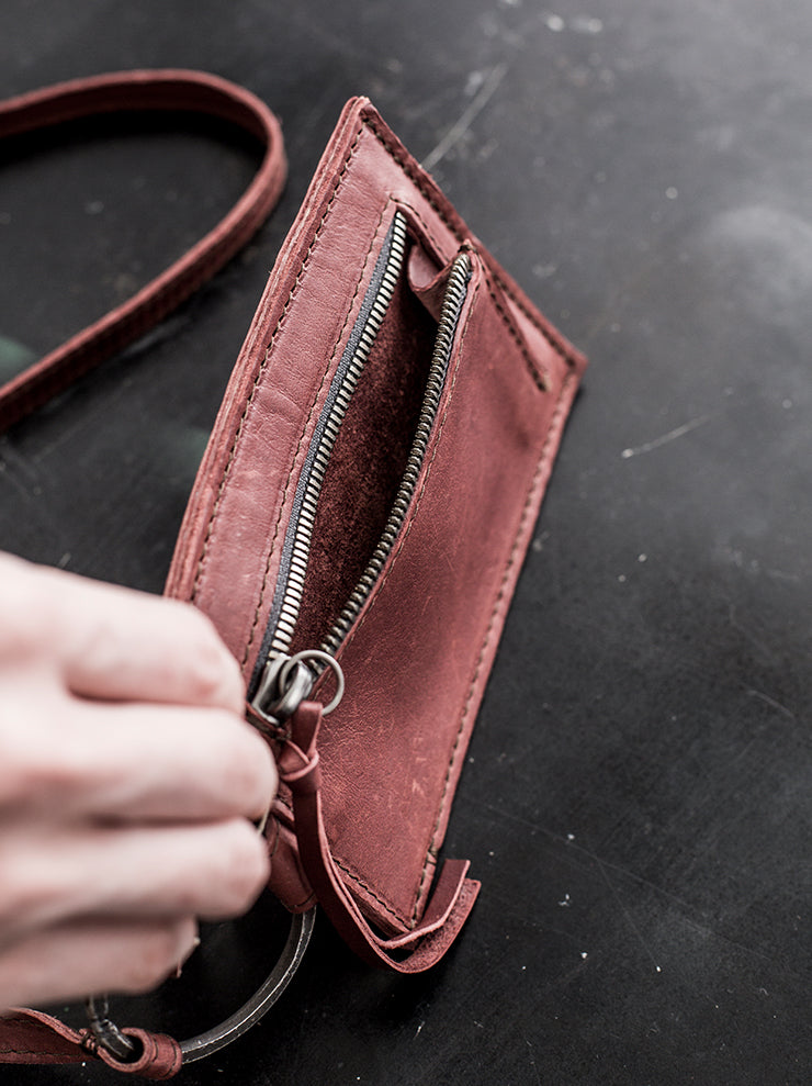 tagliovivo<br> ring card holder MATTONE